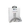 Premium Cable - Branco, Lightning / Tipo-C