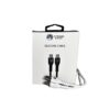 Silicone Cable - Tipo-C / Tipo-C, Branco