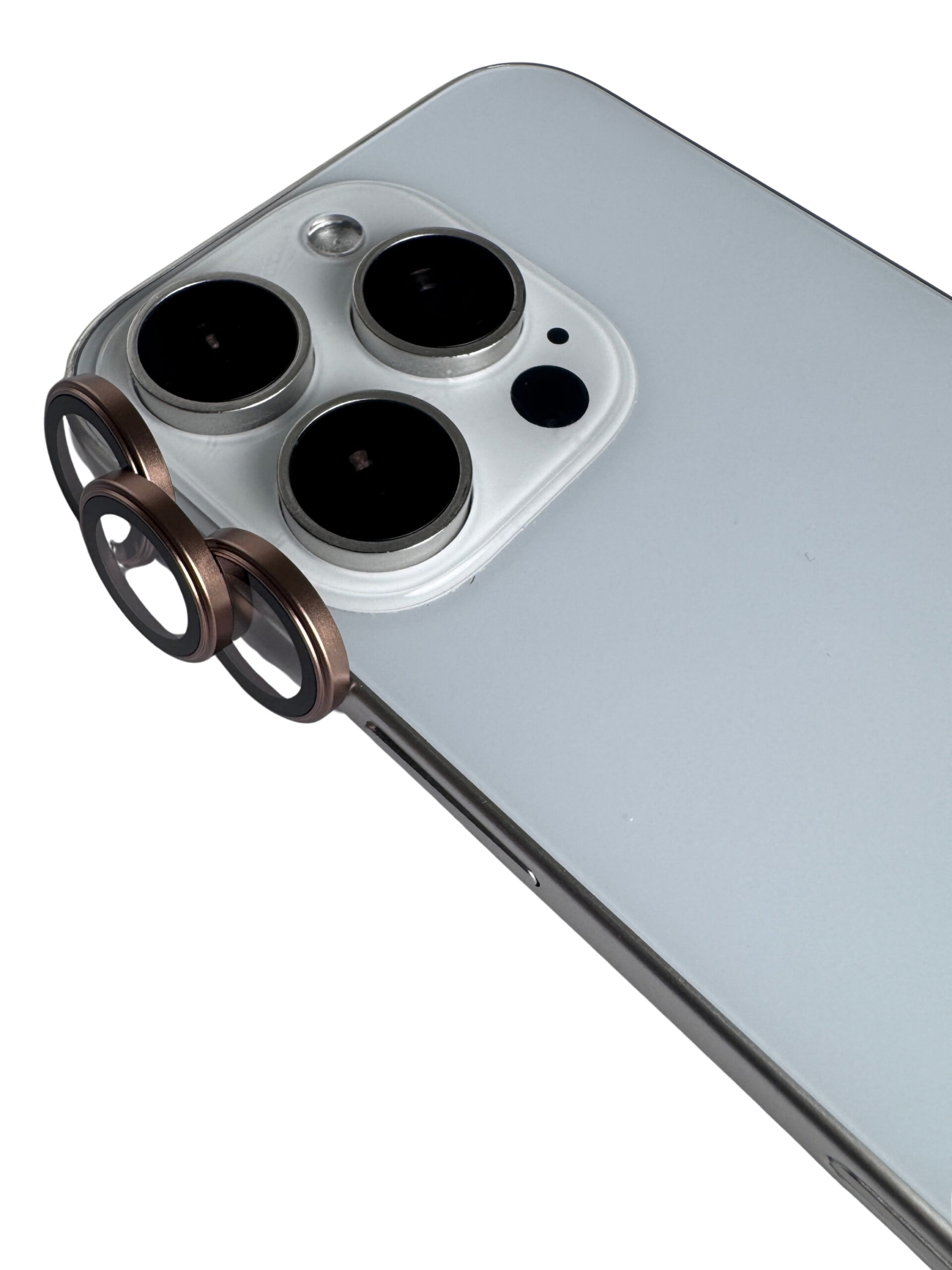 Lens ultra shield desert-white - 3 Lens ultra Shield iPhone 16 Pro/16 Pro Max - Imagem 1